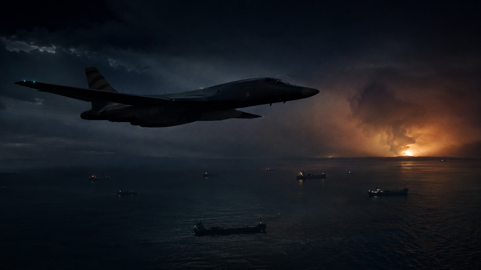 US-Iran War Strikes Escalate: B-1 Bomber Deployed on 12th Night of Attacks