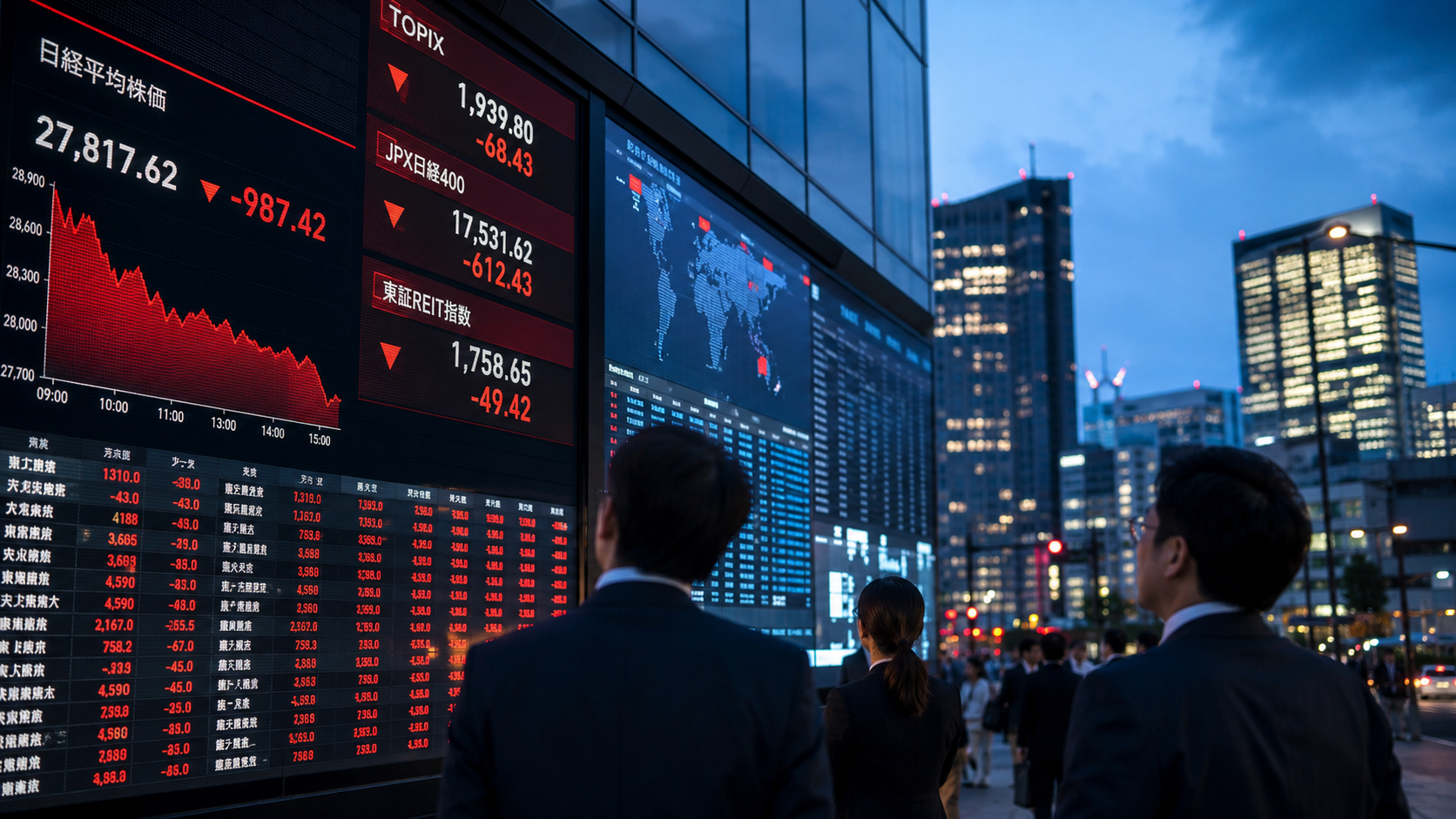 The Asian markets Iran oil selloff intensified